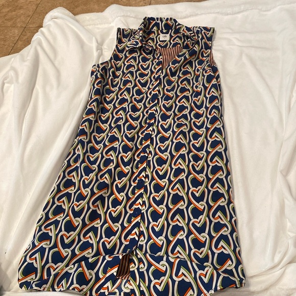 Cabi Heart Patterned Sheer Dress - Picture 1 of 3